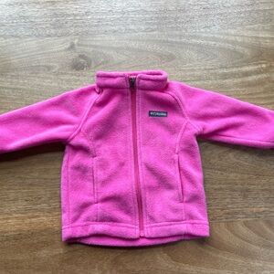 Columbia Vibrant Pink Fleece Jacket